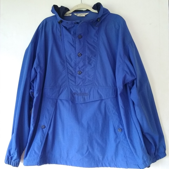 Columbia Other - COLUMBIA • men's Pull-over nylon windbreaker